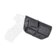 Rounded IWB KYDEX Holster, Ruger American Full Size, Right Hand, Black, RGR-AMRCNFS9-BK-RH-VAR