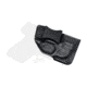 Rounded IWB KYDEX Holster, S&amp;W M&amp;P SHIELD 9MM/40SW w/GREEN Crimson Trace, LG-489G, RH, Black, SWN-SHIELDCTCGRN-BK-RH-VAR