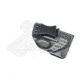 Rounded IWB KYDEX Holster, S&amp;W M&amp;P SHIELD 9MM/40SW w/RED Crimson Trace, LG-489, RH, Black, SWN-SHIELDCTC-BK-RH-VAR