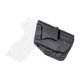 Rounded IWB KYDEX Holster, S&amp;W M&amp;P SHIELD M2.0 9mm/40SW w/Integ Crimson Trace Laser, RH, Black, SWN-MPSHIELDM2LSR-BK-RH-VAR