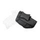 Rounded IWB KYDEX Holster, SCCY CPX-1/CPX-2, Right Hand, Black, SCY-CPX12-BK-RH-VAR
