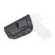 Rounded IWB KYDEX Holster, Sig Sauer P220 w/Rail, Left Hand, Carbon Fiber, SSR-P220WRL-CF-LH-VAR