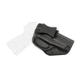 Rounded IWB KYDEX Holster, Sig Sauer P239, Right Hand, Black, SSR-P239-BK-RH-VAR