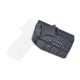 Rounded IWB KYDEX Holster, Sig Sauer P320 Compact/Carry, Right Hand, Carbon Fiber, SSR-P320-CF-RH-VAR