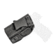 Rounded IWB KYDEX Holster, Sig Sauer P365, Left Hand, Carbon Fiber, SSR-P365-CF-LH-VAR