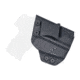 Rounded IWB KYDEX Holster, Sig Sauer P365 w/Foxtrot Laser, Right Hand, Black, SSR-P365FOX-BK-RH-VAR