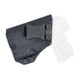 Rounded IWB KYDEX Holster, Sig Sauer P365 w/TLR-6, Left Hand, Black, SSR-P365TLR6-BK-LH-VAR