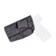 Rounded IWB KYDEX Holster, Smith &amp; Wesson M&amp;P M2.0, Left Hand, Carbon Fiber, SWN-MPM20940-CF-LH-VAR