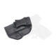 Rounded IWB KYDEX Holster, Smith &amp; Wesson M&amp;P SHIELD 45 ACP, Left Hand, Black, SWN-MPSHIELD45-BK-LH-VAR