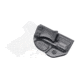 Rounded IWB KYDEX Holster, Smith &amp; Wesson M&amp;P SHIELD 45 ACP, Right Hand, Black, SWN-MPSHIELD45-BK-RH-VAR
