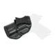 Rounded IWB KYDEX Holster, Springfield XD-E 3.3in 9MM/45ACP, Left Hand, Carbon Fiber Black, SFA-XDE-CF-LH-VAR