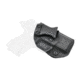 Rounded IWB KYDEX Holster, Springfield XD-E 3.3in 9MM/45ACP, Right Hand, Black, SFA-XDE-BK-RH-VAR