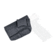 Rounded IWB KYDEX Holster, Springfield XD-M 5.25in, Left Hand, Black, SFA-XDM525-BK-LH-VAR