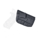 Rounded IWB KYDEX Holster, Springfield XD MOD.2 3in Sub-Compact, Right Hand, Carbon Fiber Black, SFA-XDMOD2-CF-RH-VAR