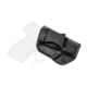 Rounded IWB KYDEX Holster, Taurus PT709/PT740 Slim, Right Hand, Black, TRS-PT709S-BK-RH