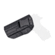 Rounded IWB KYDEX Holster, Taurus TH9/TH40 Full Size, Left Hand, Carbon Fiber, TRS-TH9TH40-CF-LH-VAR