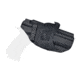Rounded OWB KYDEX Paddle Holster, CZ75 SP01 Phantom, LH, Black, CZU-75SP01PHNTM-BK-LH-OWBPDL
