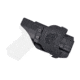 Rounded OWB KYDEX Paddle Holster, Glock 17 19 22 23 26 27 31 32 33 45 Gen 1-5, Left Hand, Black, GLK-171926-BK-LH-OWBPDL