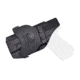 Rounded OWB KYDEX Paddle Holster, Glock 17 19 22 23 26 27 31 32 33 45 Gen 1-5, Right Hand, Carbon Fiber, GLK-171926-CF-RH-OWBPDL