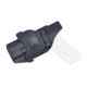 Rounded OWB KYDEX Paddle Holster, Glock 17/22/31 Gen 1-5, Right Hand, Black, GLK-172231-BK-RH-OWBPDL