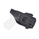 Rounded OWB KYDEX Paddle Holster, Glock 19/19X/23/32/45 Gen 1-5, Left Hand, Carbon Fiber, GLK-192332-CF-LH-OWBPDL