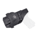 Rounded OWB KYDEX Paddle Holster, Glock 19/19X/23/32/45 Gen 1-5, Right Hand, Black, GLK-192332-BK-RH-OWBPDL