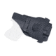 Rounded OWB KYDEX Paddle Holster, Glock 26/27/33 Gen 1-5, Left Hand, Black, GLK-262733-BK-LH-OWBPDL