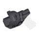 Rounded OWB KYDEX Paddle Holster, Glock 30S, Right Hand, Black, GLK-30S-BK-RH-OWBPDL