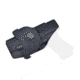 Rounded OWB KYDEX Paddle Holster, Glock 48, Right Hand, Black, GLK-G48-BK-RH-OWBPDL