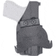 Rounded OWB KYDEX Paddle Holster Optics Ready for Glock 43, Left, Black, CEC000612