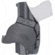 Rounded OWB KYDEX Paddle Holster Optics Ready for Glock 43, Right, Carbon Fiber Black, CEC000615