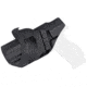 Rounded OWB KYDEX Paddle Holster, Ruger American Compact 9mm, RH, Black, RGR-AMRCNCMPCT9-BK-RH-OWBPDL