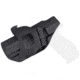 Rounded OWB KYDEX Paddle Holster, Ruger American Full Size, Right Hand, Black, RGR-AMRCNFS9-BK-RH-OWBPDL