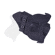 Rounded OWB KYDEX Paddle Holster, Ruger LCP, Left Hand, Carbon Fiber, RGR-LCP-CF-LH-OWBPDL