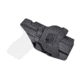 Rounded OWB Paddle Holster, S&amp;W M&amp;P 9C/40C Compact Gen1, LH, Black, SWN-MP9C40C-BK-LH-OWBPDL