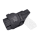 Rounded OWB Paddle Holster, S&amp;W M&amp;P 9C/40C Compact Gen1, RH, Black, SWN-MP9C40C-BK-RH-OWBPDL