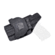 Rounded OWB Paddle Holster, S&amp;W M&amp;P 9C/40C Compact Gen1, RH, Carbon Fiber, SWN-MP9C40C-CF-RH-OWBPDL