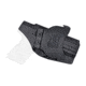 Rounded OWB Paddle Holster, S&amp;W M&amp;P 9mm/40SW Shield M2.0 4in, LH, Carbon Fiber, SWN-MPSHIELD40-CF-LH-OWBPDL