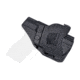 Rounded OWB Paddle Holster, S&amp;W M&amp;P SHIELD M2.0 9mm/40SW w/Integrated Crimson Trace Laser, LH, Black, SWN-Mc1