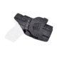 Rounded OWB Paddle Holster, Smith &amp; Wesson M&amp;P 4.25in, Left Hand, Carbon Fiber, SWN-MP425940-CF-LH-OWBPDL