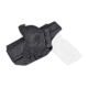 Rounded OWB KYDEX Paddle Holster, Taurus G3, Right Hand, Black, TRS-G3-BK-RH-OWBPDL