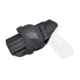 Rounded OWB KYDEX Paddle Holster, Taurus TH9/TH40 Full Size, Right Hand, Black, TRS-TH9TH40-BK-RH-OWBPDL