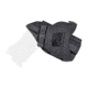 Rounded OWB KYDEX Paddle Holster, Walther PPK/S, Left Hand, Black, WTR-PPKS-BK-LH-OWBPDL