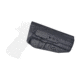 Rounded Tuckable IWB KYDEX Holster, Beretta M9/M9A1/M9A3, Right Hand, Black, BTA-M9A1-BK-RH-TUCK