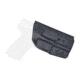 Rounded Tuckable IWB KYDEX Holster, Canik TP9SA, Right Hand, Black, CNK-TP9SA-BK-RH-TUCK