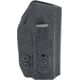 Rounded Tuckable IWB KYDEX Holster for Glock 36, Ambidextrous, Black, CEB000634