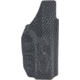 Rounded Tuckable IWB KYDEX Holster for Glock 36, Left, Carbon Fiber Black, CEB000635