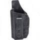 Rounded Tuckable IWB KYDEX Holster for Glock 36, Left, Carbon Fiber Black, CEB000635