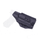 Rounded Tuckable IWB KYDEX Holster, Glock 17 19 19X 22 23 31 32 34 35 45 Gen 1-5 w/TLR-1, Ambidextrous, Black, GLK-1917TLR1-BK-TUCK