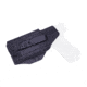 Rounded Tuckable IWB KYDEX Holster, Glock 17 19 19X 22 23 31 32 34 35 45 Gen 1-5 with TLR-1, Left Hand, Carbon Fiber Black, GLK-1917TLR1-CF-LH-TUCK